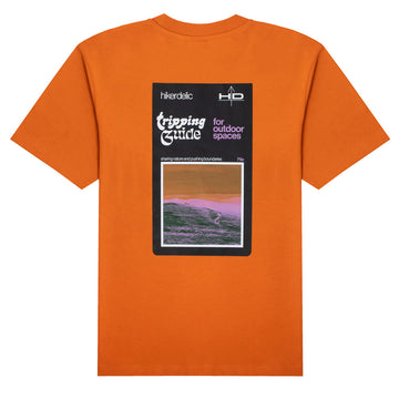Hikerdelic Maps SS T-Shirt Pumpkin - Parasol Store