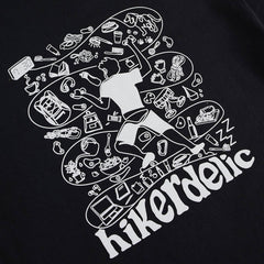 Hikerdelic 24 Hour SS T-shirt Black - Parasol Store