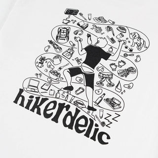 Hikerdelic 24 Hour SS T-shirt White - XL - Parasol Store