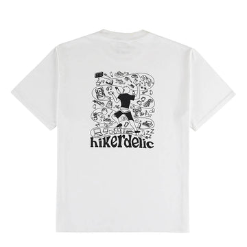 Hikerdelic 24 Hour SS T-shirt White - XL - Parasol Store