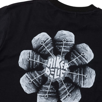 Hikerdelic Bridestones LS T-shirt Black - Parasol Store