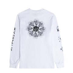 Hikerdelic Bridestones LS T-shirt White