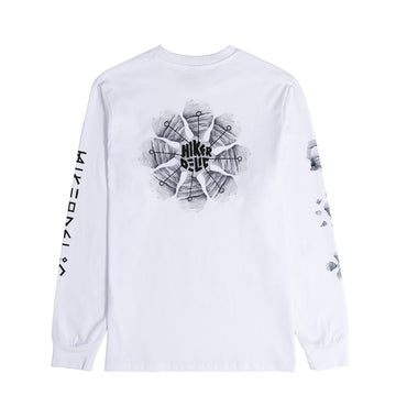 Hikerdelic Bridestones LS T-shirt White