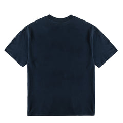 Hikerdelic Camp Logo T-Shirt Navy