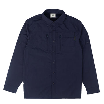 Hikerdelic Camp Shirt Peacoat Navy