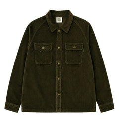 Hikerdelic Corduroy Worker Shirt Olive