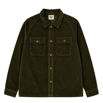 Hikerdelic Corduroy Worker Shirt Olive