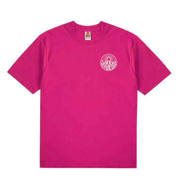 Hikerdelic Core Logo SS T-Shirt Cerise