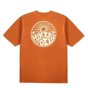 Hikerdelic Core Logo SS T-Shirt Orange