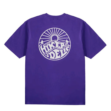 Hikerdelic Core Logo SS T-Shirt Purple