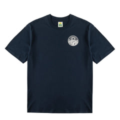Hikerdelic Core Logo SS T-Shirt White / Navy