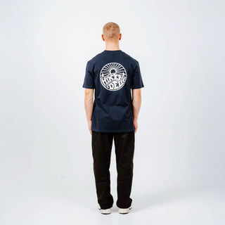 Hikerdelic Core Logo T-Shirt Navy - Parasol Store