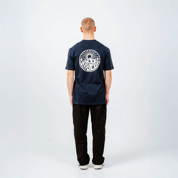 Hikerdelic Core Logo T-Shirt Navy - Parasol Store