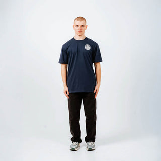 Hikerdelic Core Logo T-Shirt Navy - Parasol Store