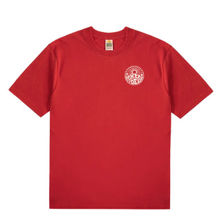 Hikerdelic Core Logo T-Shirt Red - Parasol Store