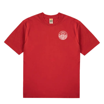 Hikerdelic Core Logo T-Shirt Red - Parasol Store
