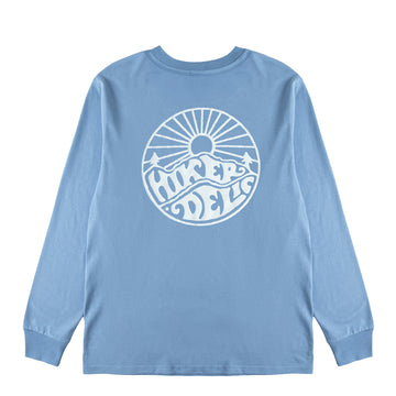 Hikerdelic Core Logo T-Shirt Sky Blue