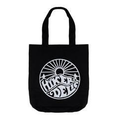 Hikerdelic Quad Logo Tote Bag Black - Parasol Store