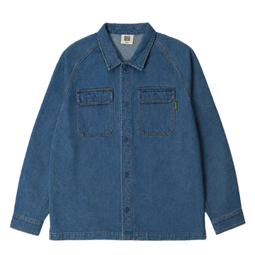 Hikerdelic Denim Worker Shirt Blue