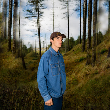 Hikerdelic Denim Worker Shirt Blue