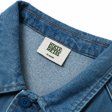 Hikerdelic Denim Worker Shirt Blue