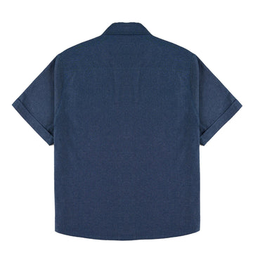 Hikerdelic Downtime Chambray Shirt Indigo Blue - Parasol Store