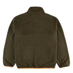 Hikerdelic Drifter Fleece Olive / Orange - Parasol Store