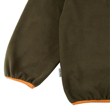 Hikerdelic Drifter Fleece Olive / Orange - Parasol Store