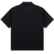 Hikerdelic Imbolc Short Sleeve Shirt Black - Parasol Store
