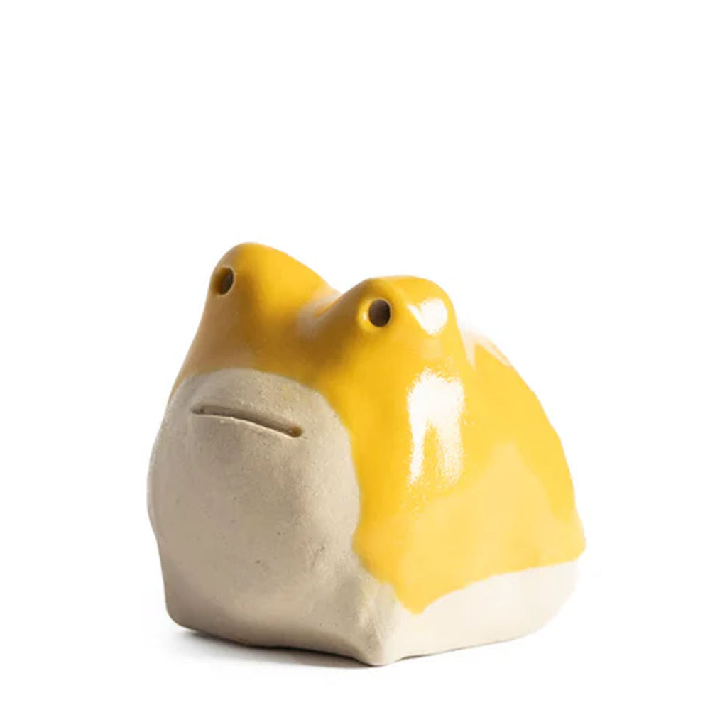 Hikerdelic Kaeru Ceramic Incense Holder Yellow - Parasol Store