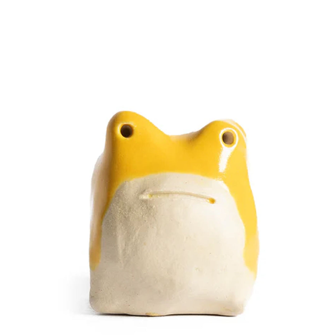 Hikerdelic Kaeru Ceramic Incense Holder Yellow - Parasol Store