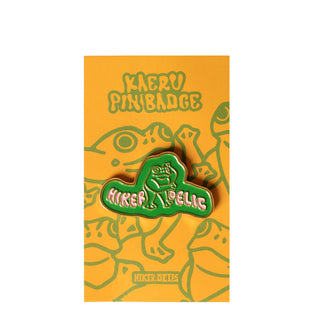Hikerdelic Kaeru Pin Badge Green - Parasol Store