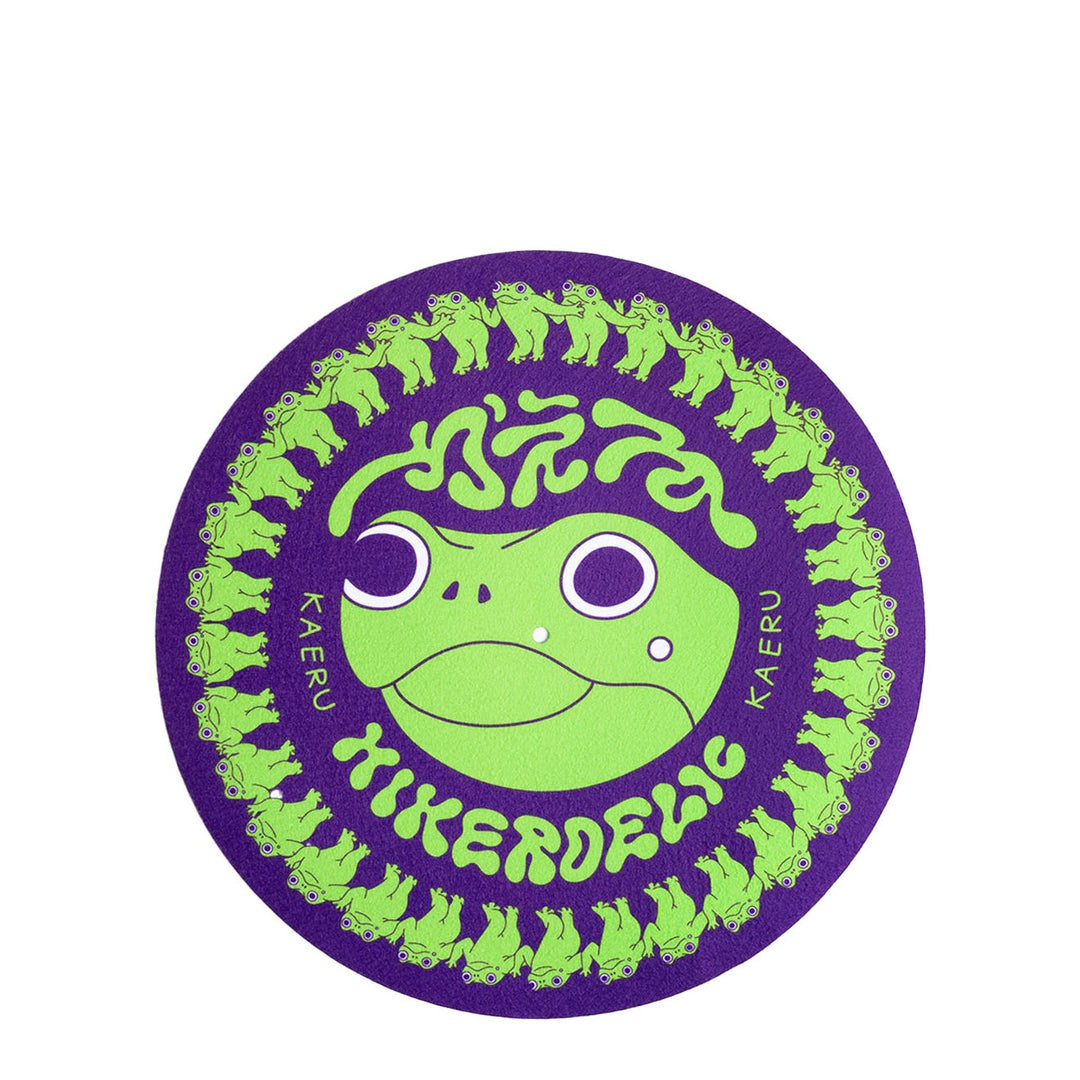 Hikerdelic Kaeru Zoetrope Slipmat Purple / Green - Parasol Store