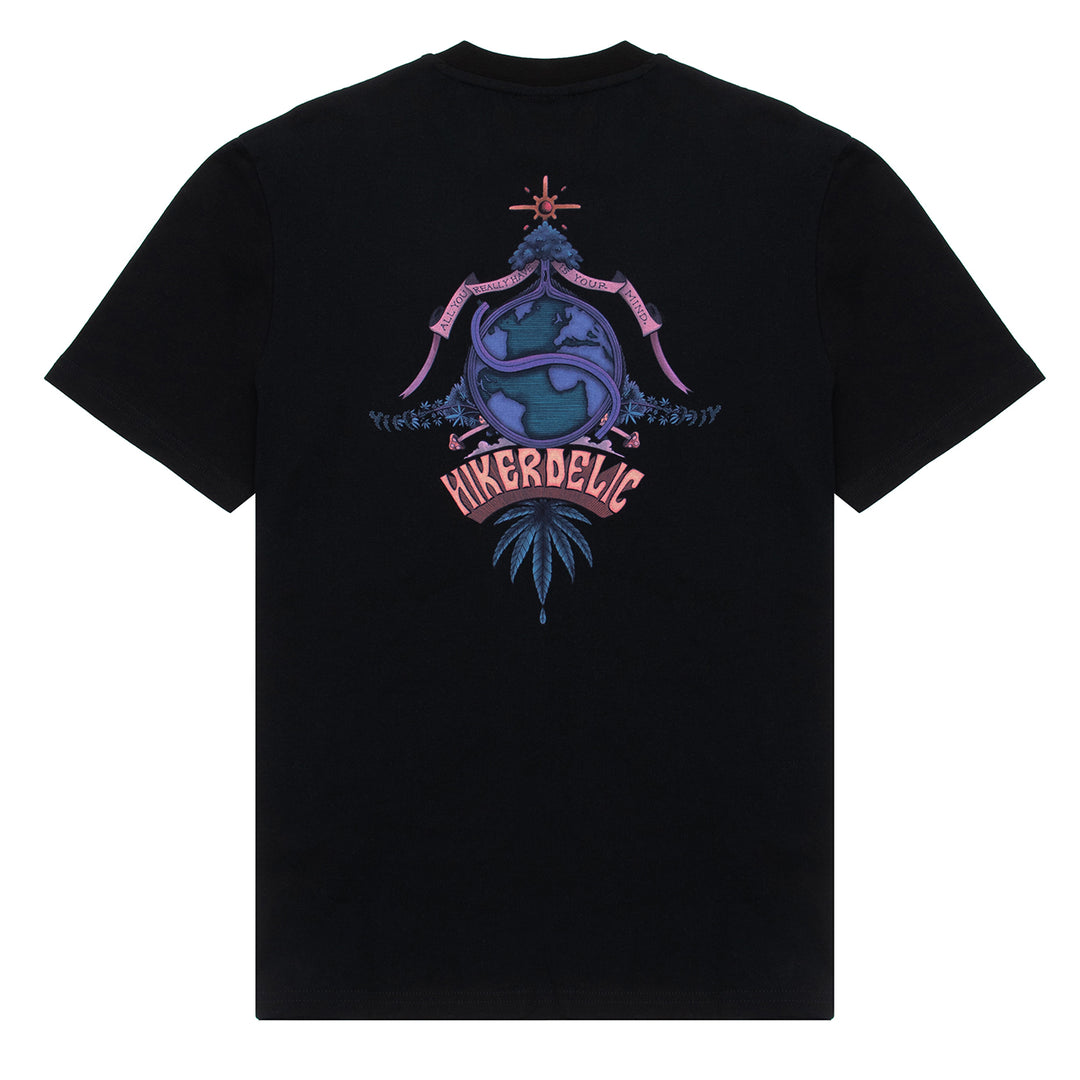 Hikerdelic Kalpana SS T-Shirt Black - Parasol Store