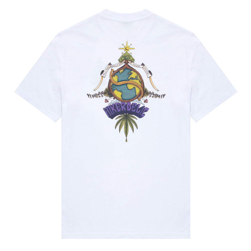 Hikerdelic Kalpana SS T-Shirt White - Parasol Store