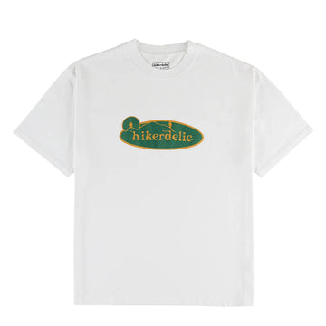 Hikerdelic Landscape SS T-shirt White - Parasol Store