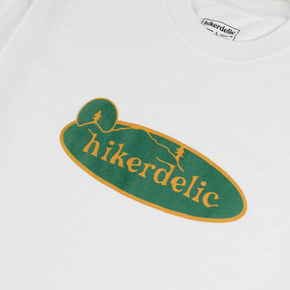 Hikerdelic Landscape SS T-shirt White - Parasol Store