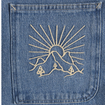 Hikerdelic Mendelian Jeans Washed Blue - Parasol Store