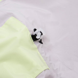 Hikerdelic Mucker Packable Jacket - Light Taupe / Washed Lime - Parasol Store