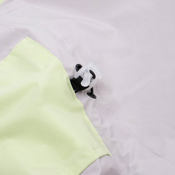Hikerdelic Mucker Packable Jacket - Light Taupe / Washed Lime - Parasol Store