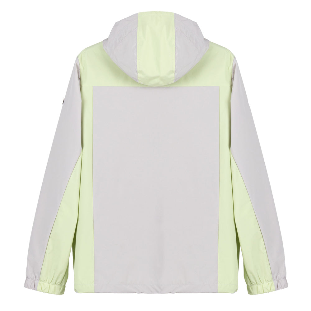 Hikerdelic Mucker Packable Jacket - Light Taupe / Washed Lime - Parasol Store