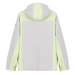 Hikerdelic Mucker Packable Jacket - Light Taupe / Washed Lime - Parasol Store