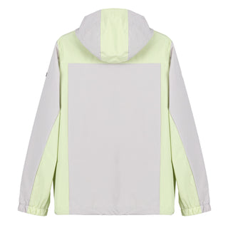 Hikerdelic Mucker Packable Jacket - Light Taupe / Washed Lime - Parasol Store