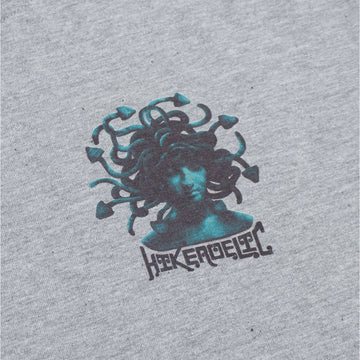 Hikerdelic Mythology SS T-Shirt Grey Marl - Parasol Store
