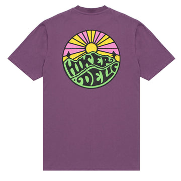 Hikerdelic Original Logo SS T-Shirt Thistle - Parasol Store