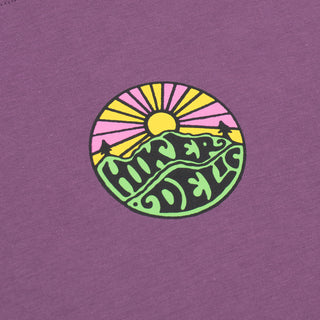 Hikerdelic Original Logo SS T-Shirt Thistle - Parasol Store