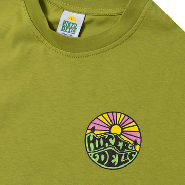 Hikerdelic Original Logo SS T-Shirt Lemon Haze - Parasol Store