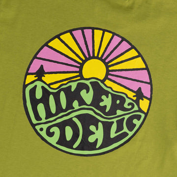 Hikerdelic Original Logo SS T-Shirt Lemon Haze - Parasol Store