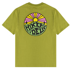 Hikerdelic Original Logo SS T-Shirt Lemon Haze - Parasol Store