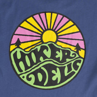 Hikerdelic Original Logo SS T-Shirt Purple Haze - Parasol Store